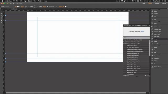 The Animated Burger Widget for Adobe Muse from http://www.123muse.com