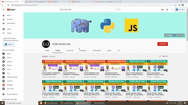 How to extend layout in Codeigniter | Codeigniter Tutorial | Employee Register App | Codeigniter 4