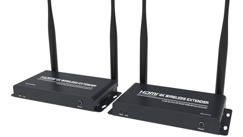 DE-VT-WS200A беспроводной HDMI удлинитель для HDMI 4К (до 200 м.)