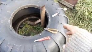 ободрыши краз лапотник. ободрыши из шин краз