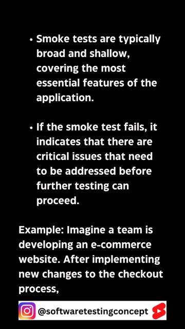 Day #21: Supercharge Testing with Smoke Tests! 🌬️🔥🔍 #shorts смотреть онлайн