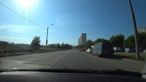 Пяловский экзаменационный маршрут с ученицей в режиме экзамена часть 1. С автоинструктором.
