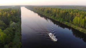 Моторное судно "Гидрограф". Поход Москва-Белое море. Соловецкий архипелаг. Навигация 2021 г.