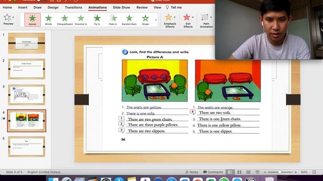ENGLISH YEAR 3 (WORKBOOK PAGE 36) смотреть онлайн