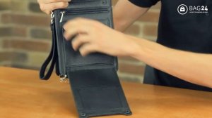 Надежная вертикальная барсетка для мужчин