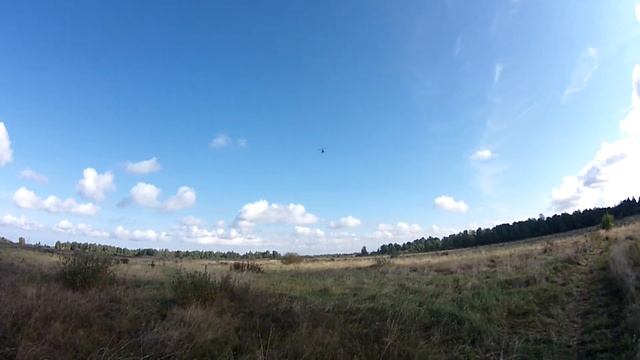 R/C WLtoys v913 - Полет в сильный ветер смотреть онлайн