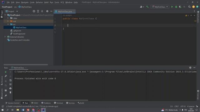 Java с нуля / #1 Установка IntelliJ IDEA. Пишем первую программу смотреть онлайн