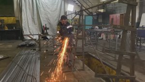 Система хранения металла «Ёлка» своими руками / Metal storage system DIY