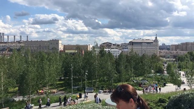 Москва парк Зарядье смотреть онлайн