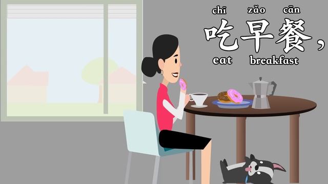 Learn Mandarin  Daily Routines in Chinese - Easy Song