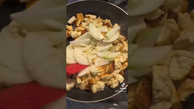 Дождевик гриб в сливочном соусе с рисом смотреть онлайн