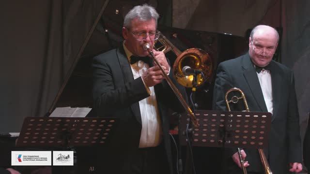 "Royal Garden Blues" by Clarence and Spencer Williams - Trombone Show / Тромбон-шоу Максима Пиганова