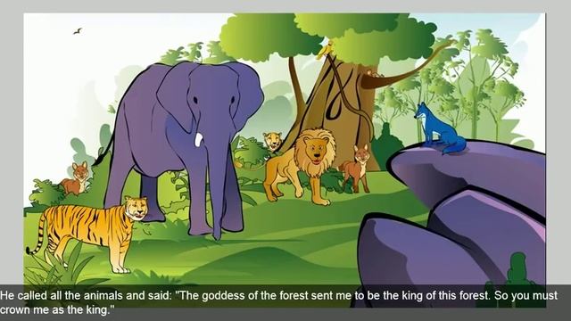 Story for children - The Blue Fox - For kids смотреть онлайн