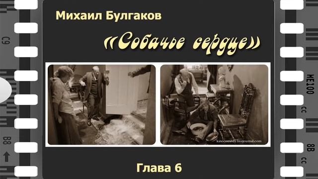 Михаил Булгаков "Собачье сердце". 6-я глава. Читает Сергей Рубашкин. смотреть онлайн