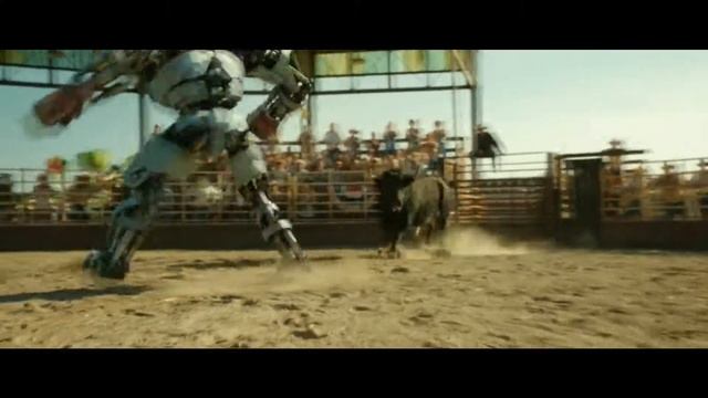 Живая Сталь. Бой Эмбуша и быка смотреть онлайн