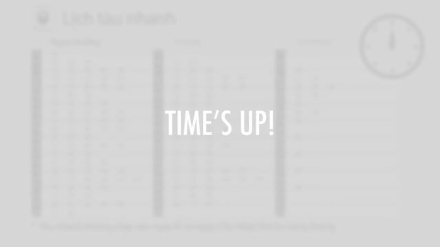 Vietnamese Reading Practice for Absolute Beginners - Reading the Train Schedule