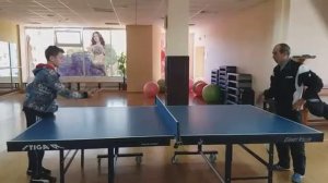 Настольный теннис для детей