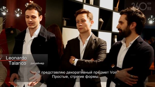 Cappellini. iSaloni 2014. Экспресс-интервью 360.ru смотреть онлайн