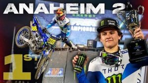 Winning Anaheim 2 Supercross!