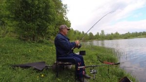 На пикерные удилище плотва, карась.