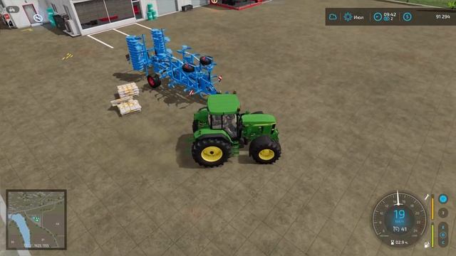 Первый кредит, расширяем ферму, приводим бизнес план в действие в FARMING SIMULATOR 22 #17 смотреть онлайн