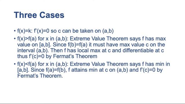 Rolle’s Theorem (SC-23) смотреть онлайн