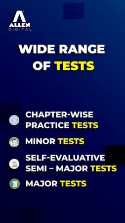 👉ALLEN Digital Presents NCERT Online Test Series for Classes 6th to 10th #shorts @ALLENOnlineProgra