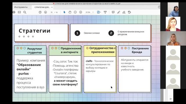 10 02 2021 ПРИВЛЕЧЕНИЕ И ОБУЧЕНИЕ СТУДЕНТОВ СО ВСЕГО МИРА смотреть онлайн