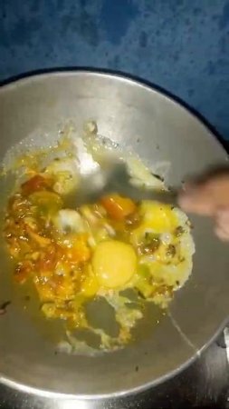 Anda Burji | COOKING | RECIPE | Egg Burji | FOOD | DINNER RECIPE | INDIAN STREET FOOD #shorts