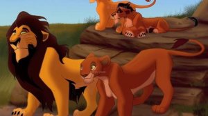 Король лев  Муфаса и Скар (Шрам).