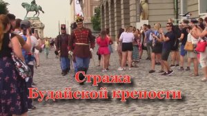 Потешная стража Будайской крепости в Будапеште /Замок Буда - королевский дворец