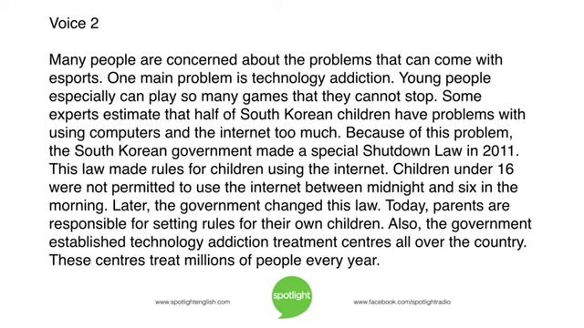 The Sport of Video Games | practice English with Spotlight смотреть онлайн