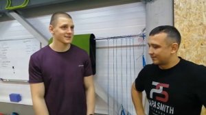 Встреча с Дмитрием Меньшиковым в спорт Арене Муравей.