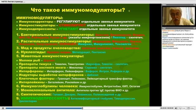 Листая страницы каталога НСП. Иммуномодуляторы. Лысиков Ю. А.  03.07.14