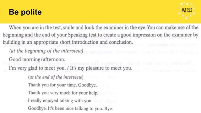 IELTS Speaking: Extending your answer, general tips.