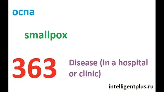 Russian Phrases and words / Disease (in a hospital or clinic) (363) / Russian language смотреть онлайн
