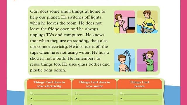 ๊Unit 5 : Read and complete. Use the words in the box. смотреть онлайн