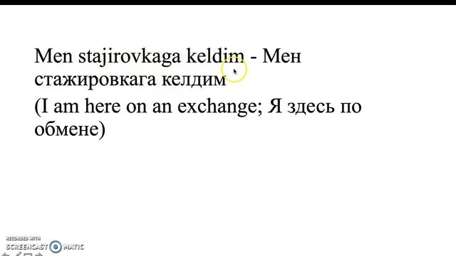 Learn Uzbek with Dilnoza, Lesson 1 (Part 3) смотреть онлайн