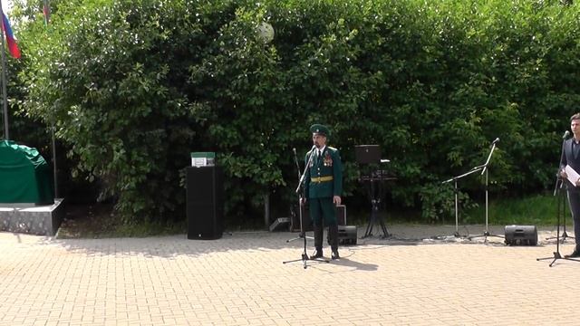 Открытие памятника погранцам г. Ижевск 2018 г. смотреть онлайн