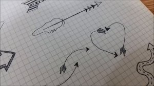 How to draw doodle arrows (more than 40shapes)