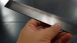 Строгальный нож для работы с деревом для станков фуганков и рейсмусов с твердосплавной напайкой HW