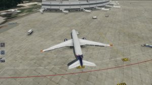 X-Plane 12. A350 Рио-де-Жанейро - Монтевидео.