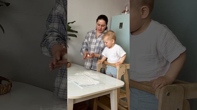 Готовим сырники вместе с Лёвой #готовимвместе #готовимдома #дети #детиготовят