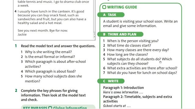 6cl 26.01.2021 Writing смотреть онлайн