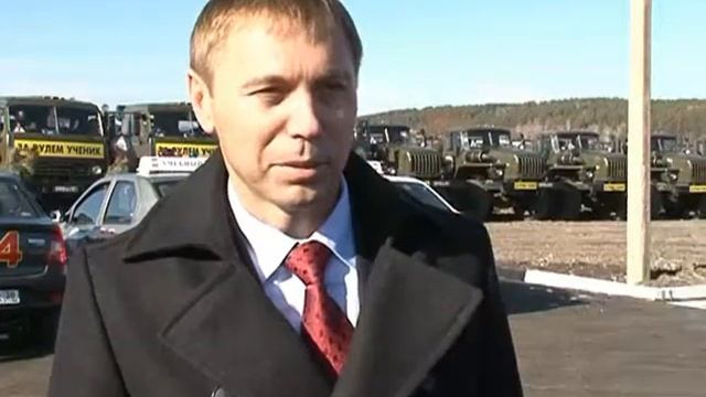 Открытие Автоматизированного автодрома Иркутским ДОСААФ смотреть онлайн