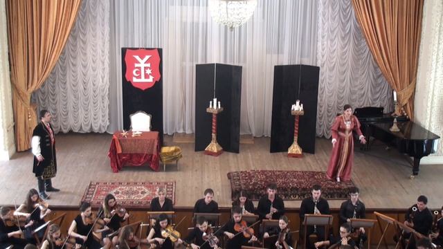 Andriy Lomakovych аріозо Мазепи і сцена кабінету смотреть онлайн