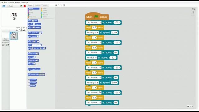 Kid Explains How The Robot Moves in M Shape Tracer | LittleInventors
