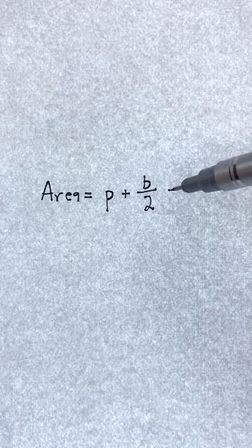 picks theorem formula