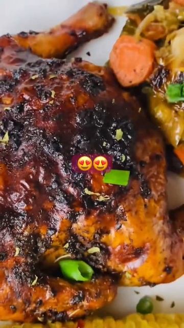Herb Garlic Butter Cornish #hens #brusselssprouts #shorts