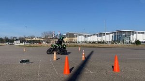 Umigame GP  Кирилл Новиков Kawasaki Z750R  Gymkhana Sochi 00.41.73 28 января 2025 г.